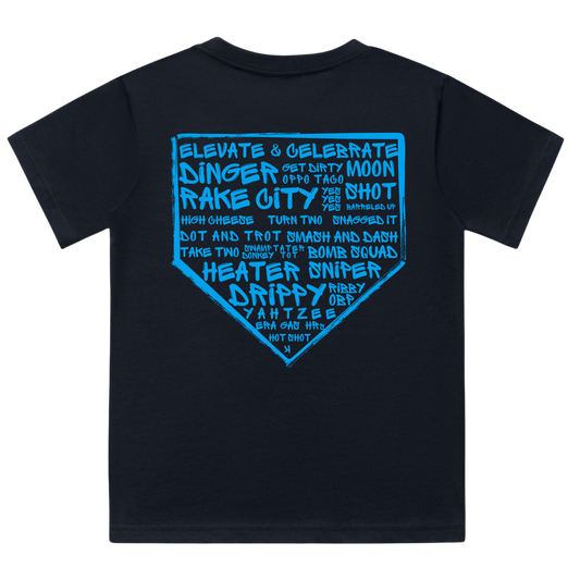 Talk Like a Baller – Dugout Drip Tee from Drippy Boyz