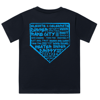 Talk Like a Baller – Dugout Drip Tee from Drippy Boyz